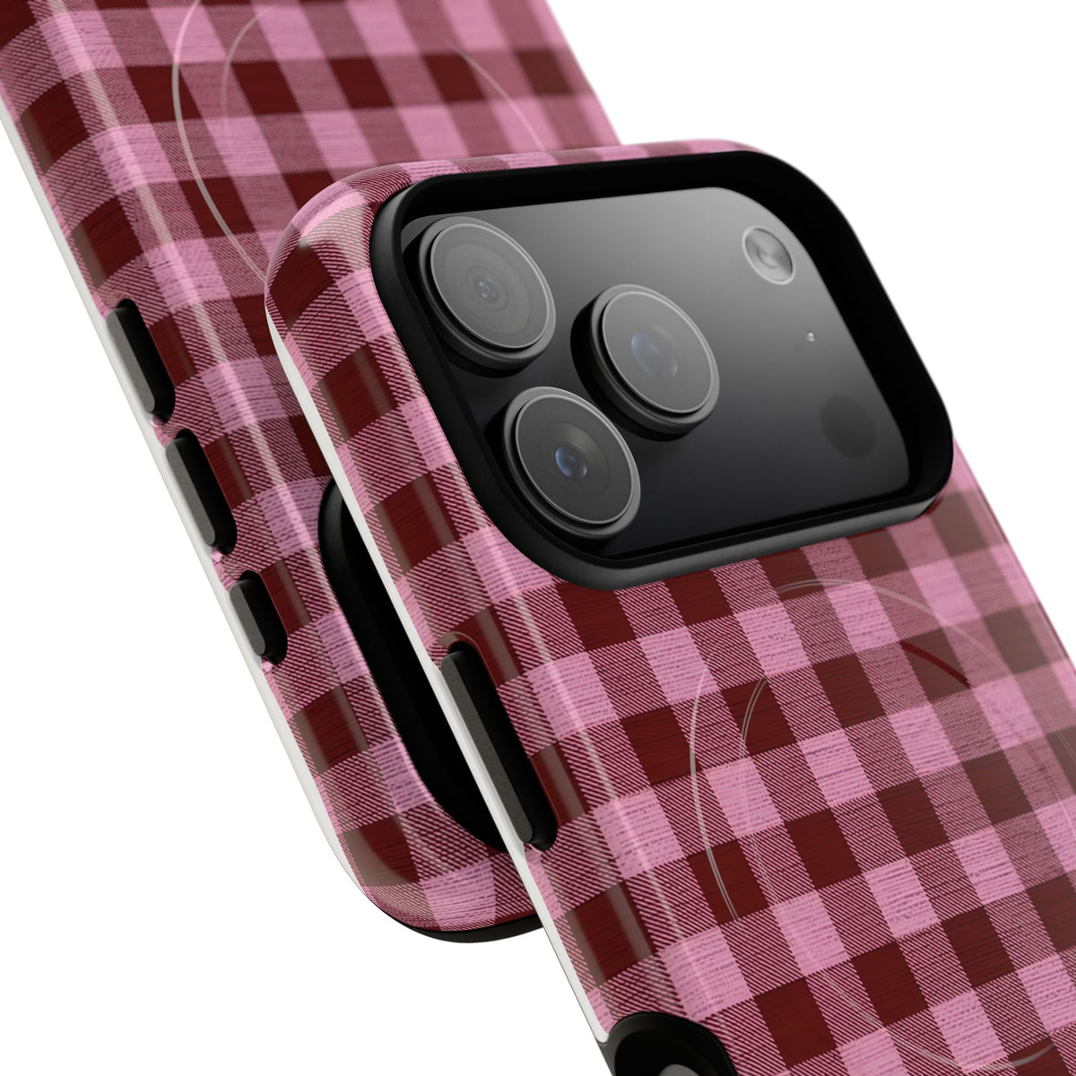 Club Check MagSafe Tough Phone Case — Magnetic Protective Cover