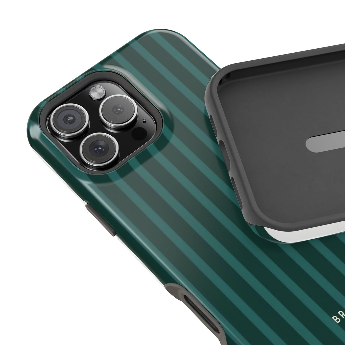 Forest Stripe Magnetic Impact-Resistant Phone Case