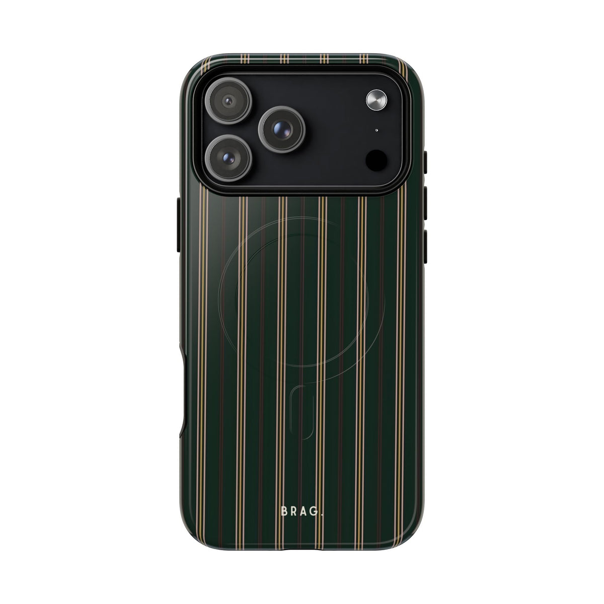 Vintage Pinstripe MagSafe Tough Phone Case — Magnetic Protective Cover