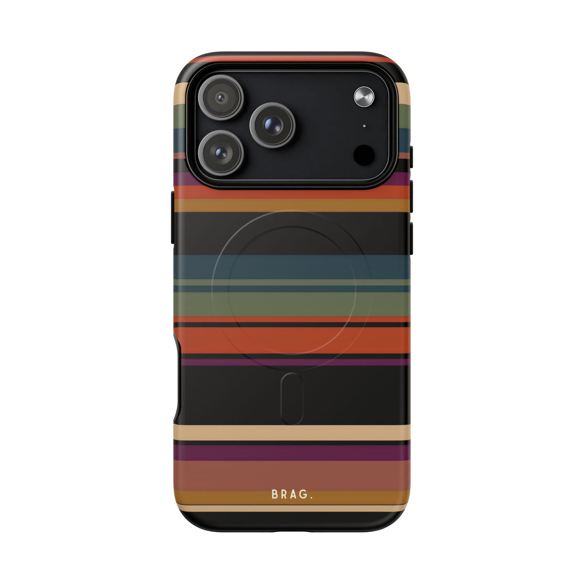 Market Stripe MagSafe Tough Phone Case — Magnetic Protective Cover