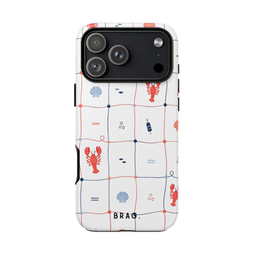 Lobster Cafe Tough Phone Case – Shockproof Protective iPhone Cover