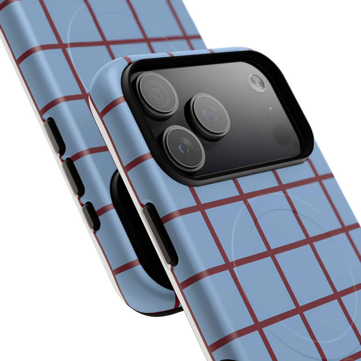 Checkerboard Romance MagSafe Tough Phone Case — Magnetic Protective Cover