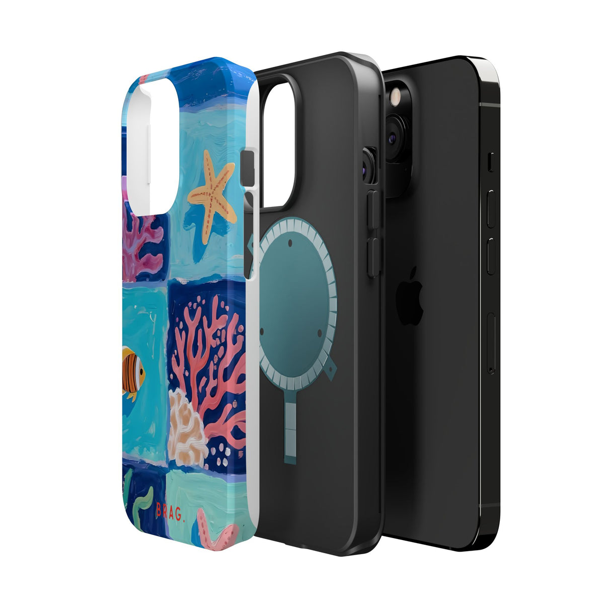 Coral Bay Magnetic Impact-Resistant Phone Case