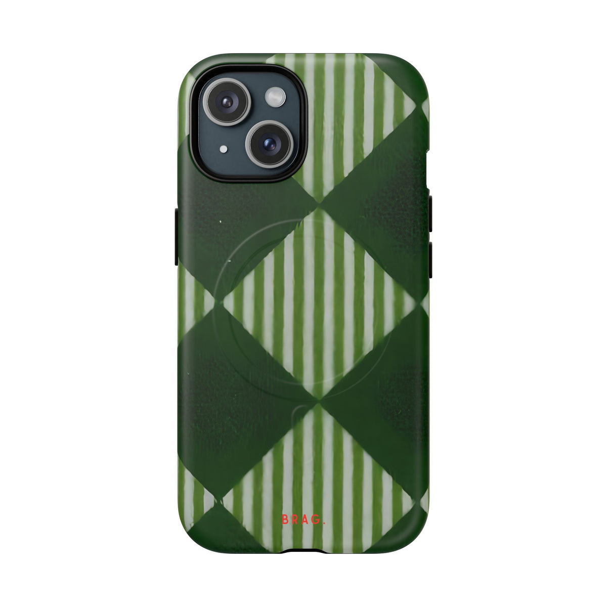 Woven Pattern MagSafe Tough Phone Case — Magnetic Protective Cover