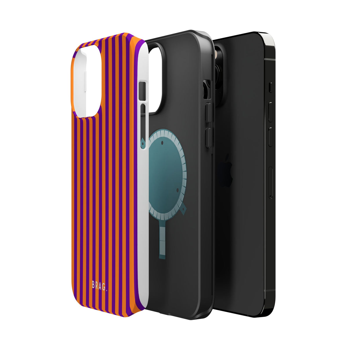 Electric Sunset Magnetic Impact-Resistant Phone Case