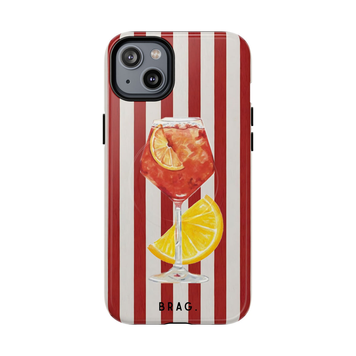 Aperol Spritz MagSafe Tough Phone Case — Magnetic Protective Cover