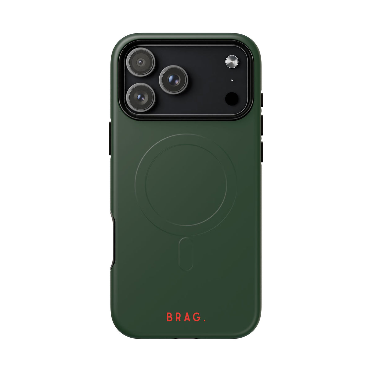 Brag Green MagSafe Tough Phone Case — Magnetic Protective Cover