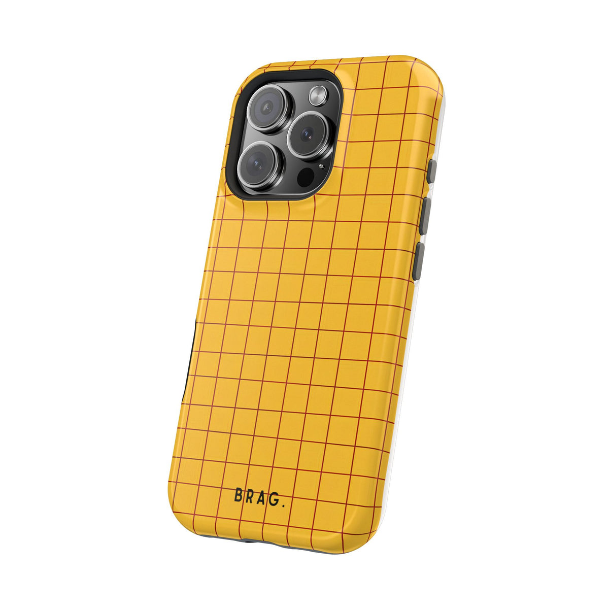 Cheese Grid Magnetic Impact-Resistant Phone Case