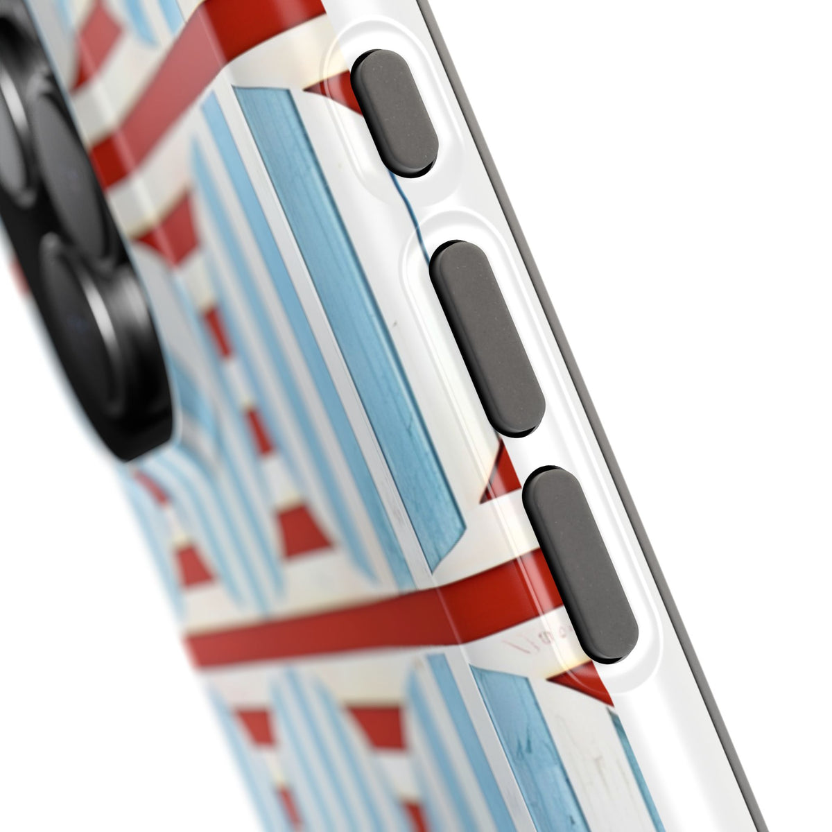 Riviera Stripe Magnetic Impact-Resistant Phone Case