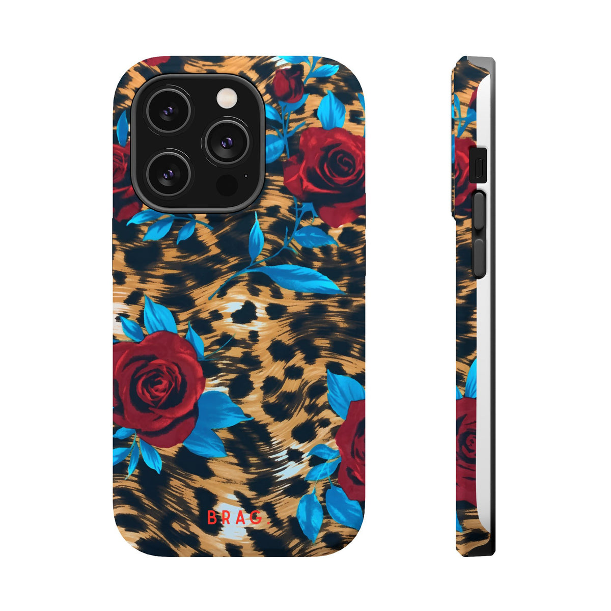 Wild Rose Magnetic Impact-Resistant Phone Case