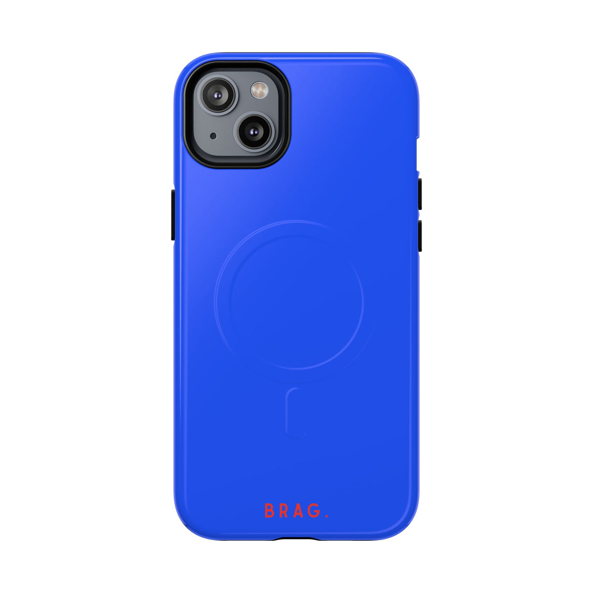 Brag Blue MagSafe Tough Phone Case — Magnetic Protective Cover