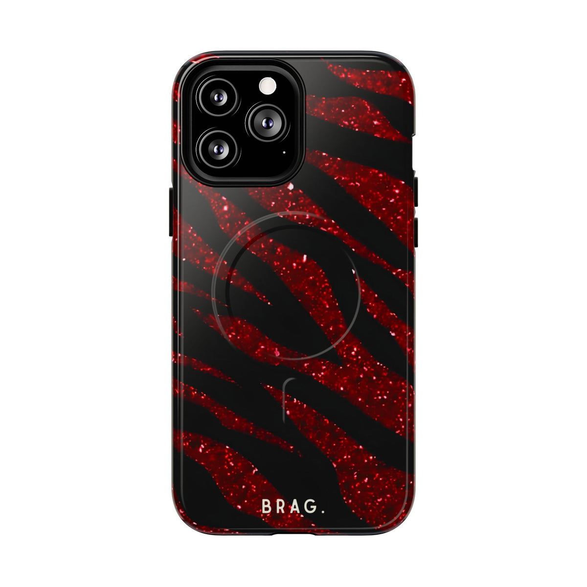 Red Tiger MagSafe Tough Phone Case — Magnetic Protective Cover
