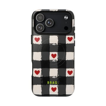 Lucky Heart MagSafe Tough Phone Case — Magnetic Protective Cover