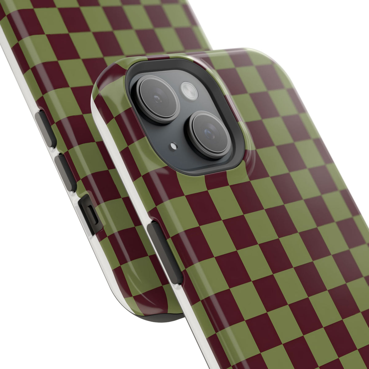 Lucky Check Magnetic Impact-Resistant Phone Case