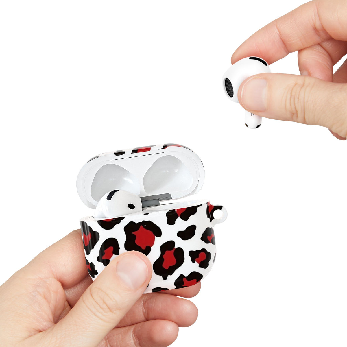 Leopard Kiss AirPod Case – Slim Protective Charging Case