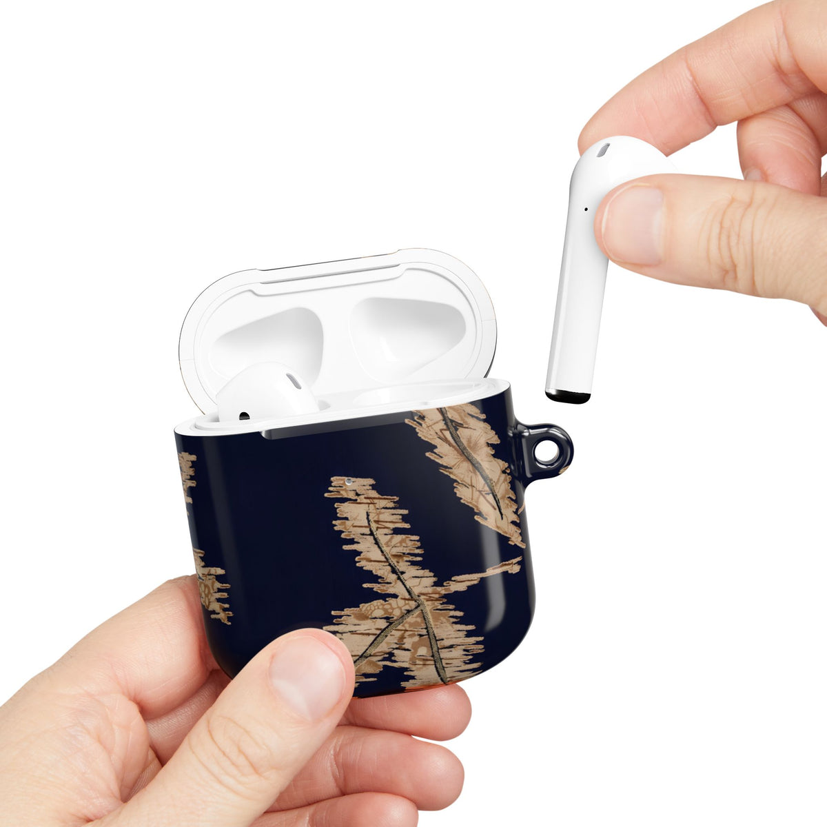 Golden Fern AirPod Case – Slim Protective Charging Case