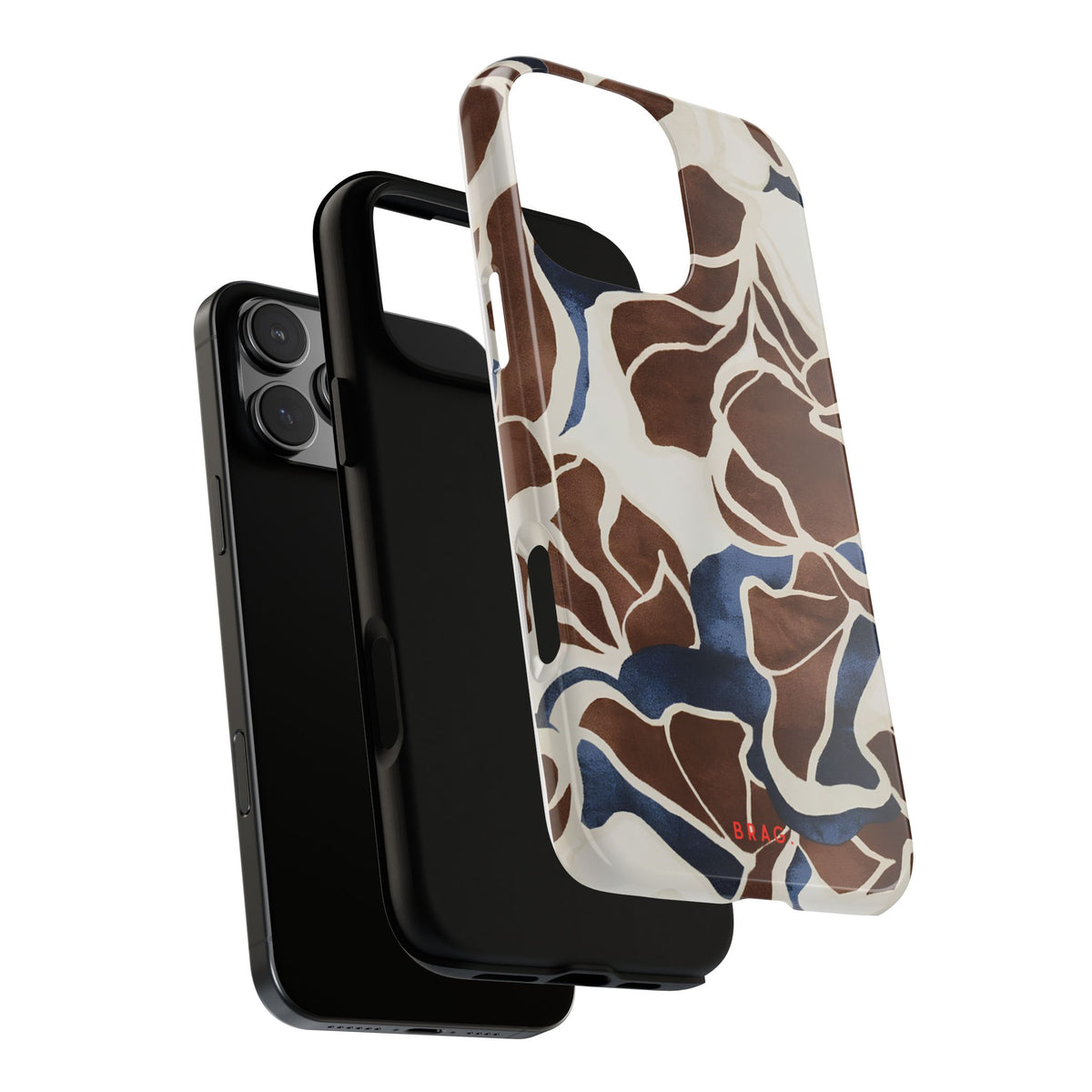 Stone Wave Tough Phone Case – Shockproof Protective iPhone Cover