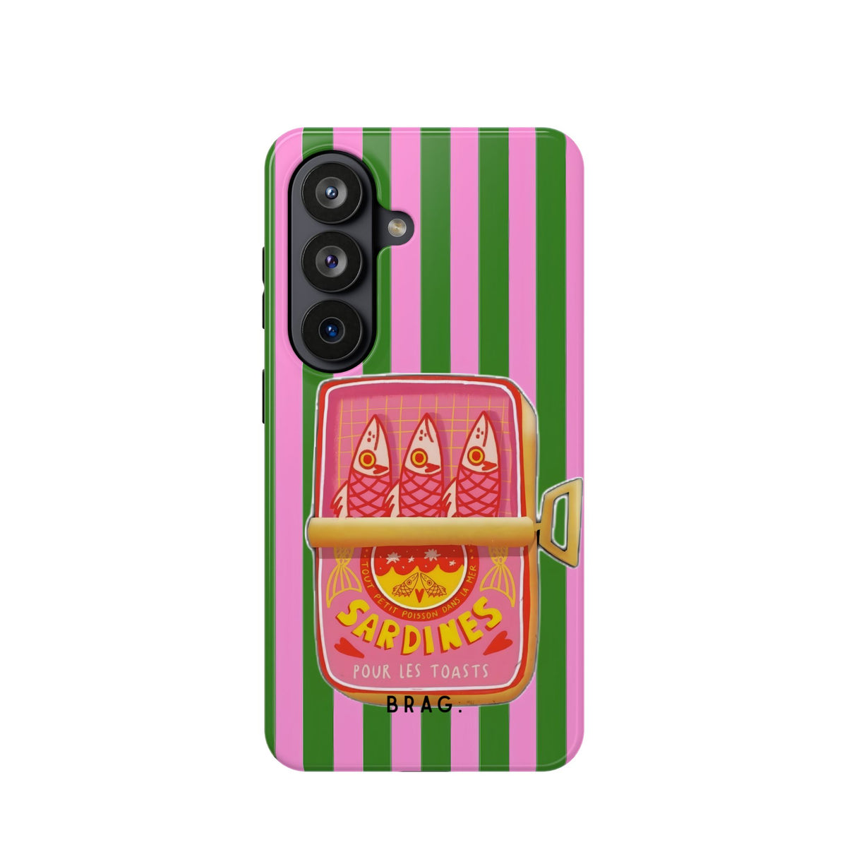 Tinned Pink Magnetic Impact-Resistant Phone Case