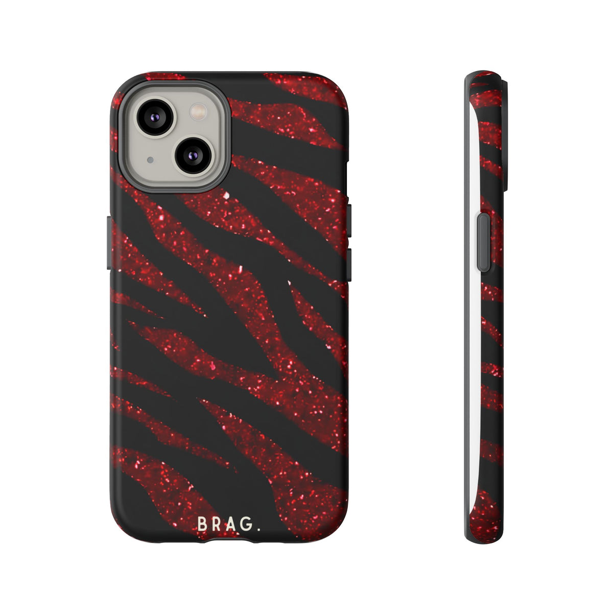 Red Tiger Tough Phone Case – Shockproof Protective iPhone Cover