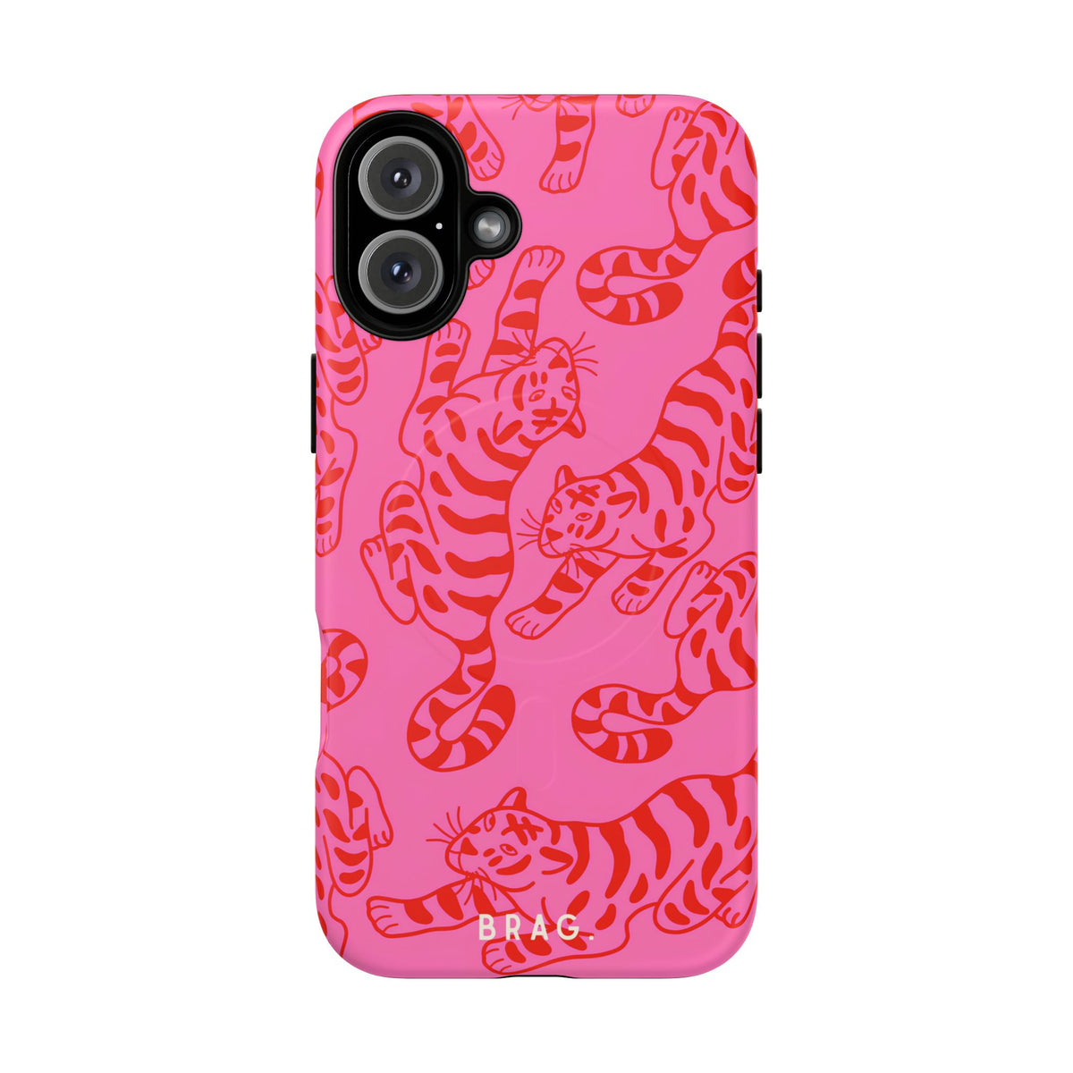 Tiger Lily MagSafe Tough Phone Case — Magnetic Protective Cover