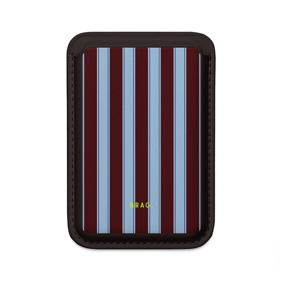 Maroon Sky MagSafe Vegan Wallet — Slim Phone Card Holder