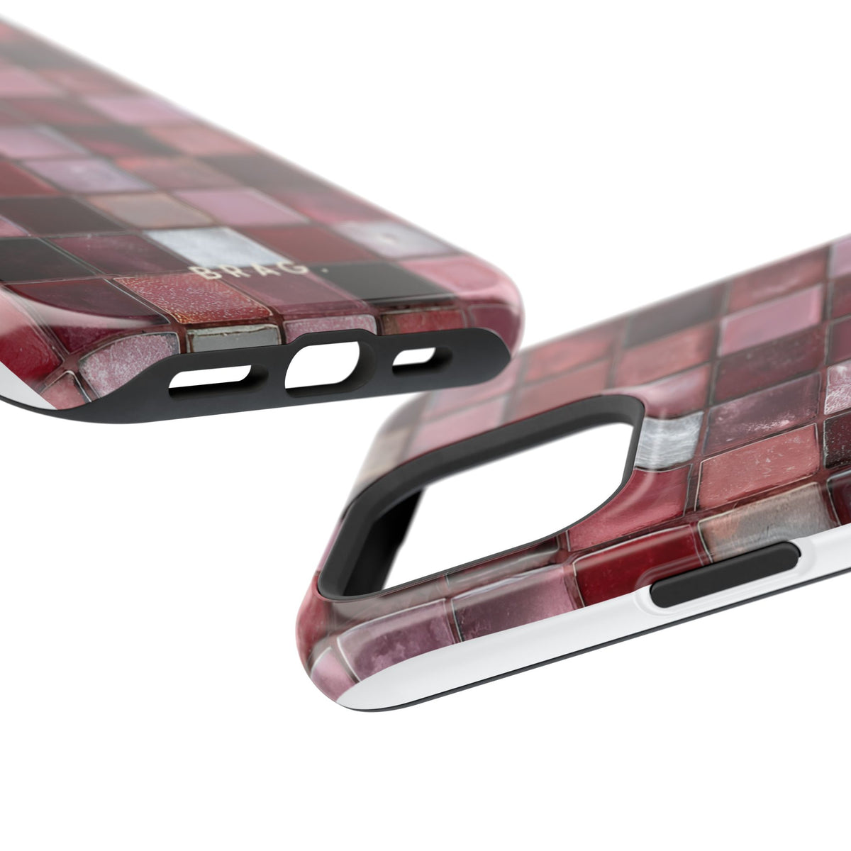 Cherry Tile Magnetic Impact-Resistant Phone Case