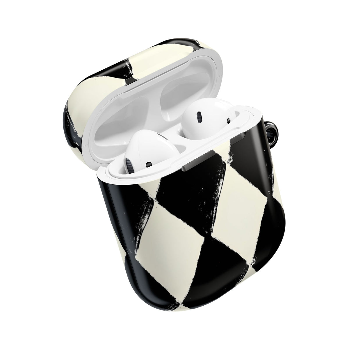 Ivory Harlequin AirPod Case – Slim Protective Charging Case