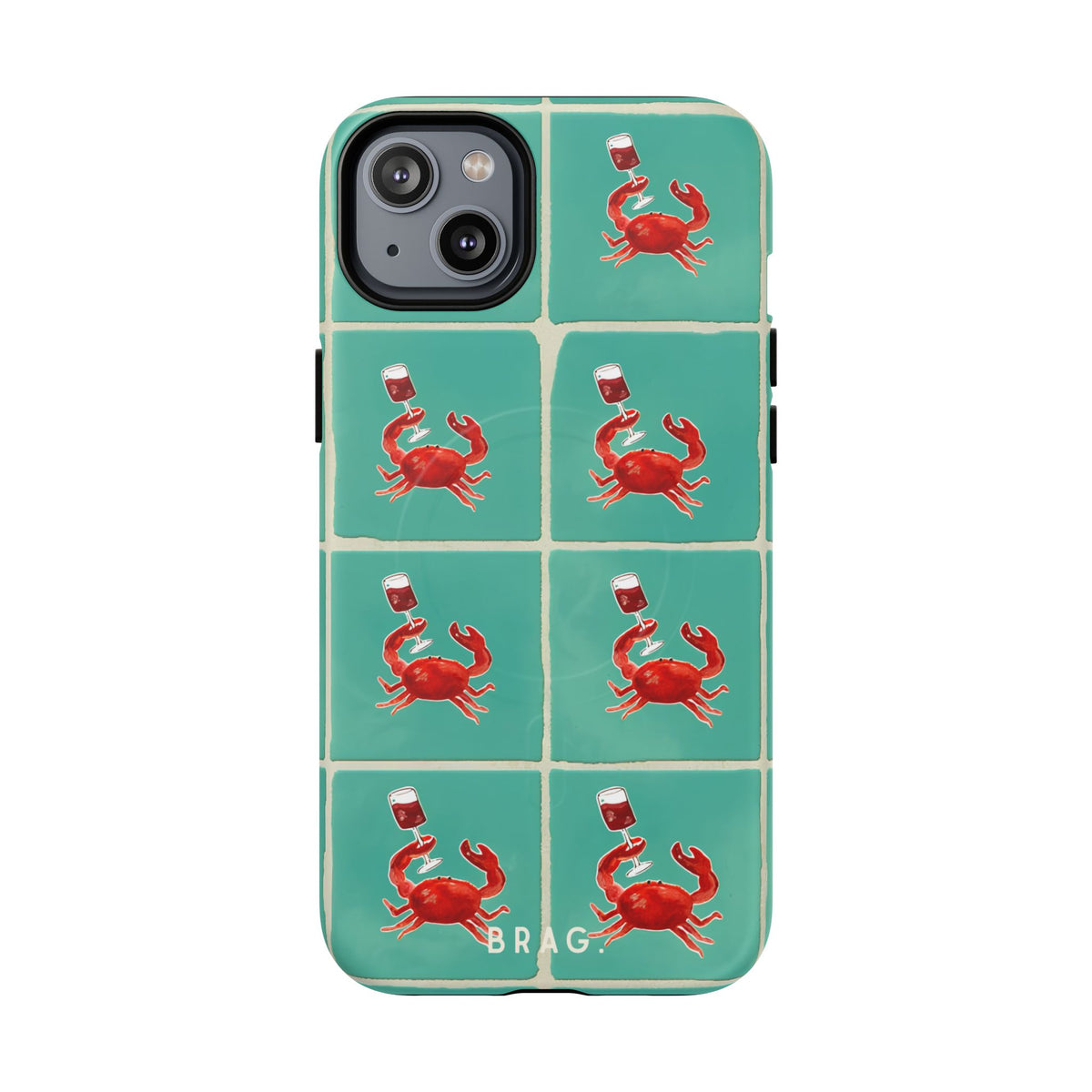 Crab Club MagSafe Tough Phone Case — Magnetic Protective Cover