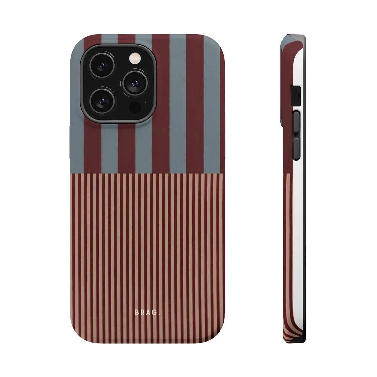 Candy Stripe Magnetic Impact-Resistant Phone Case