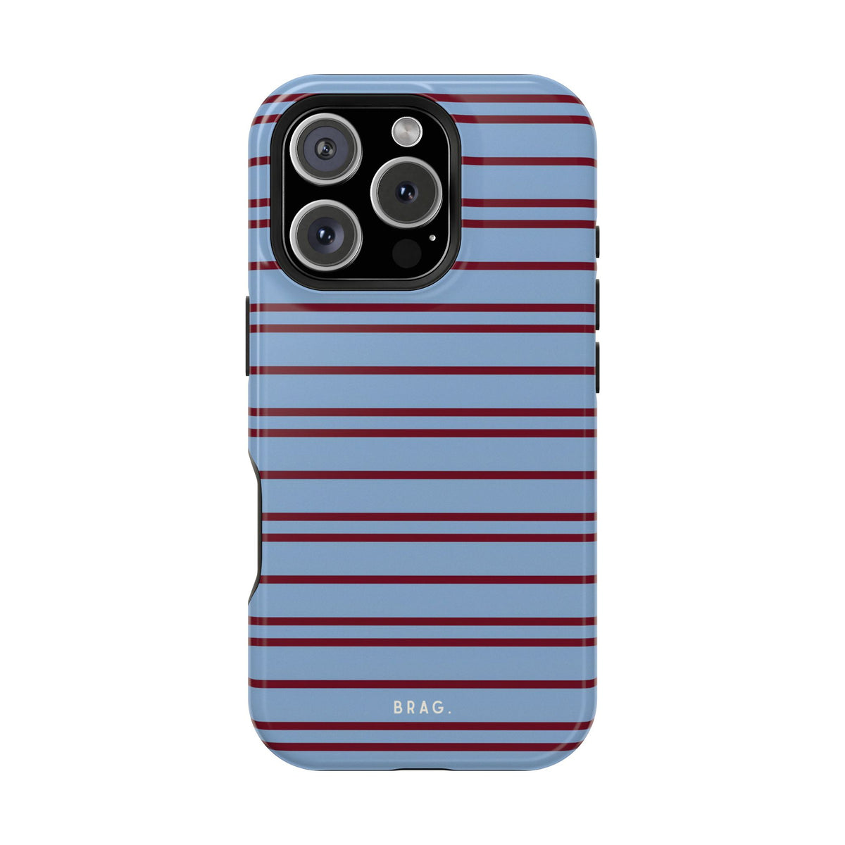 Nautical Stripe Magnetic Impact-Resistant Phone Case