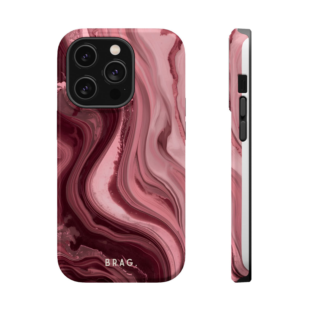 Cherry Smoke Magnetic Impact-Resistant Phone Case