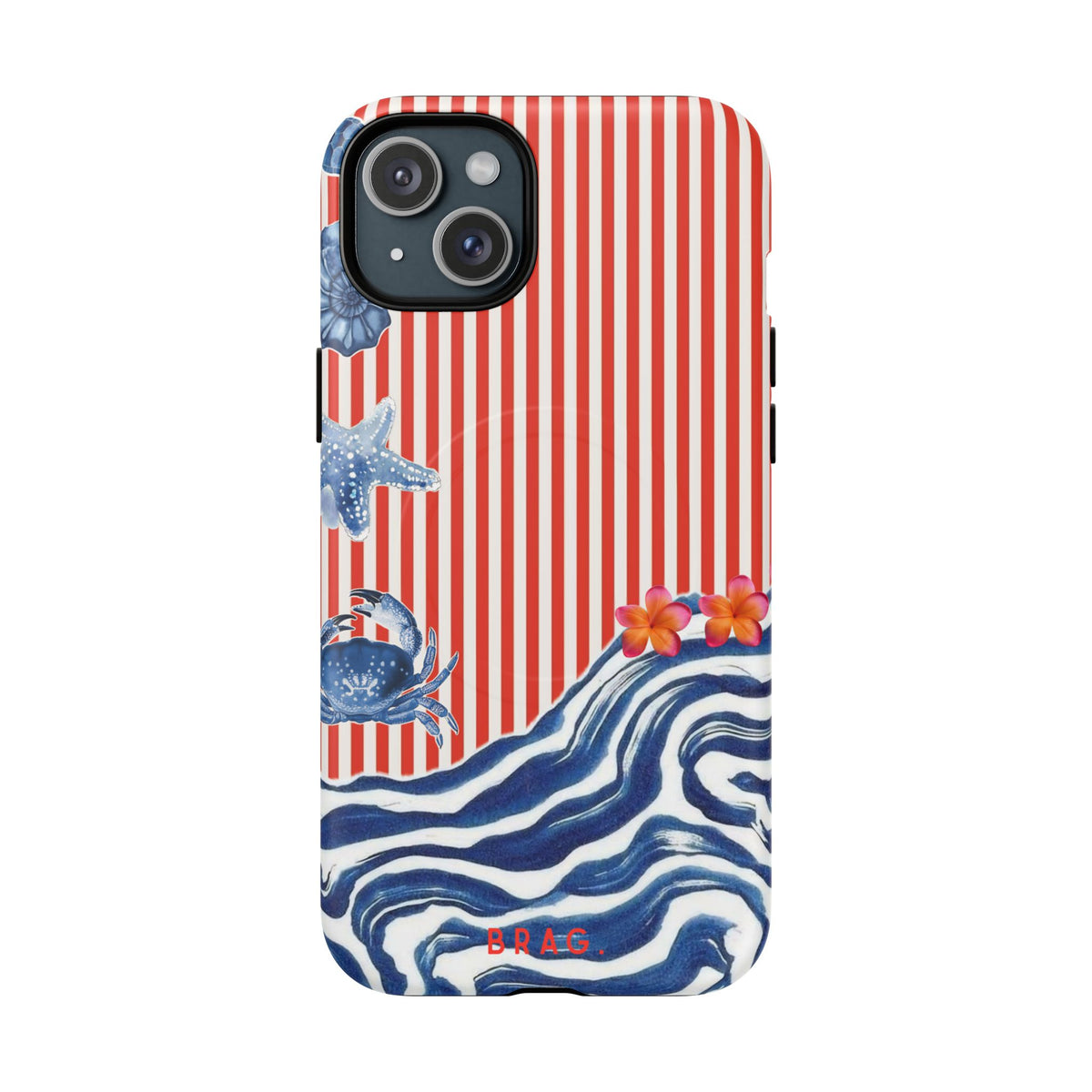 Riviera Postcard MagSafe Tough Phone Case — Magnetic Protective Cover