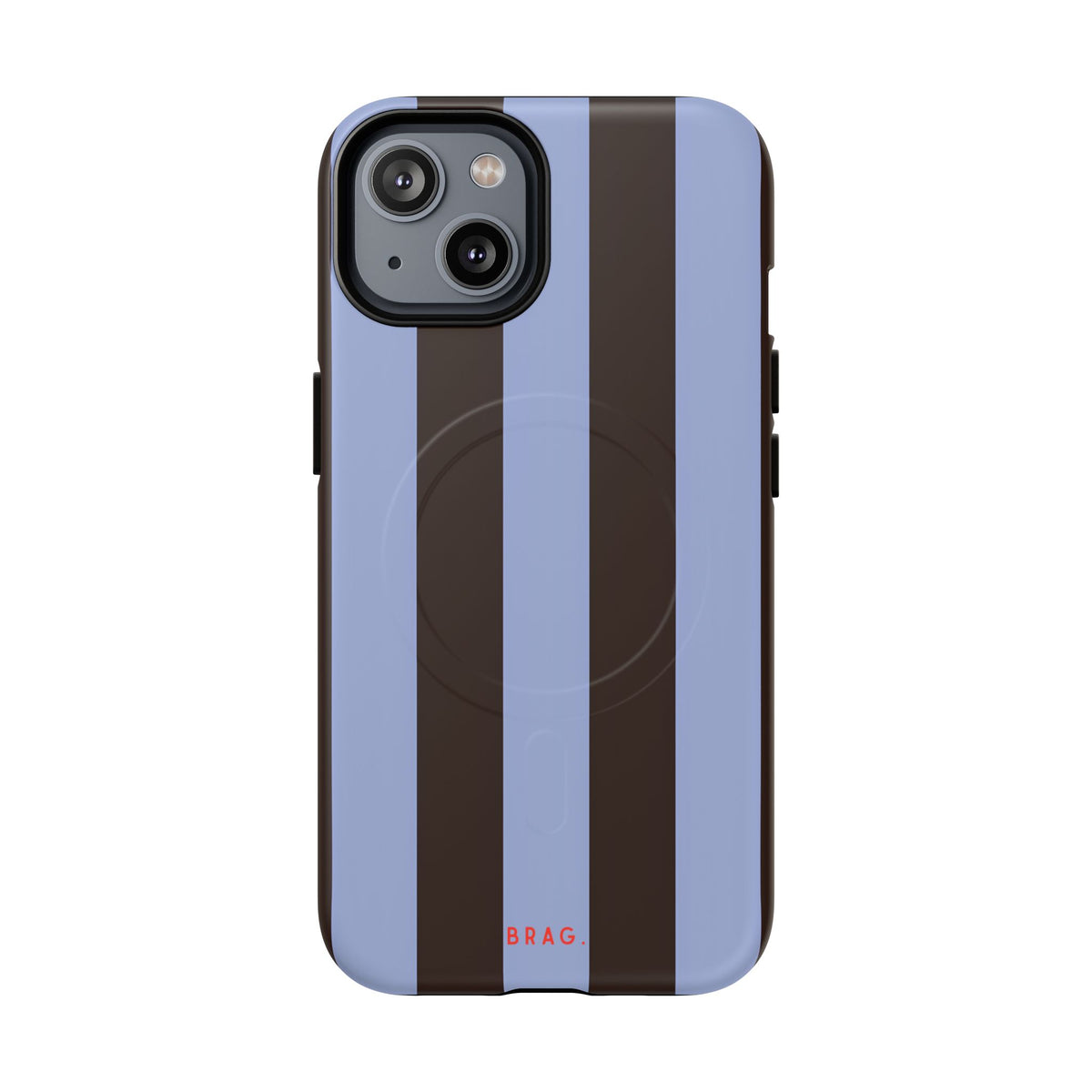 Grayscale Gradient MagSafe Tough Phone Case — Magnetic Protective Cover