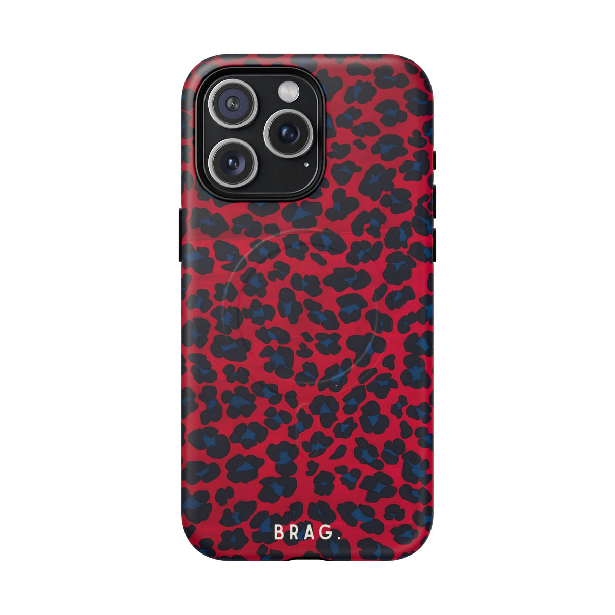 Red Flag MagSafe Tough Phone Case — Magnetic Protective Cover