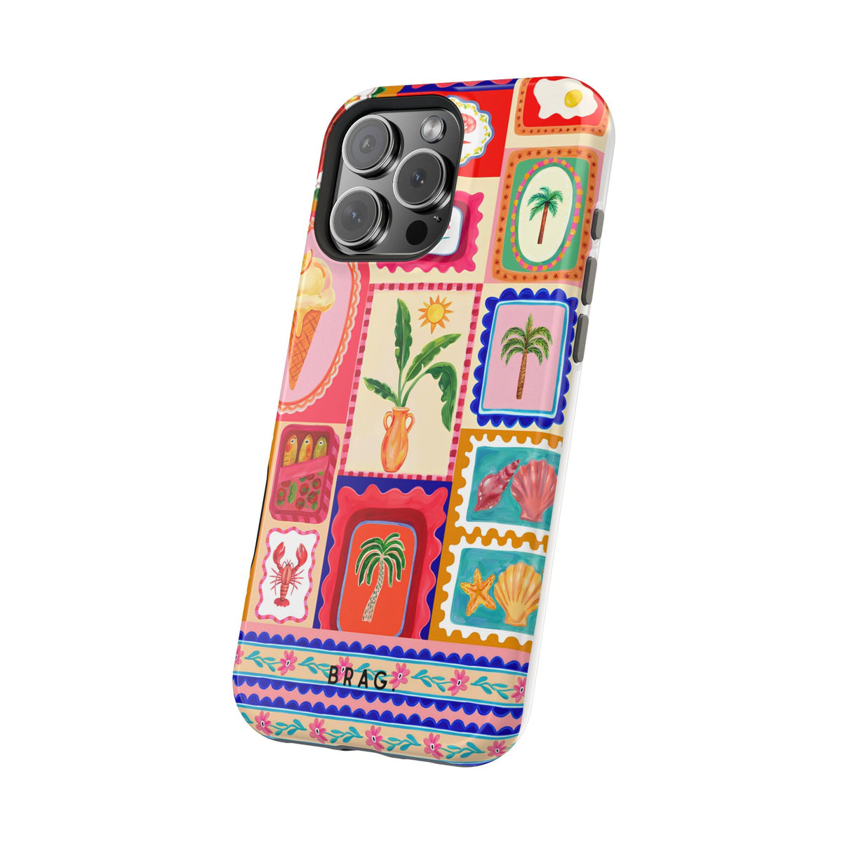 Postcard Magnetic Impact-Resistant Phone Case