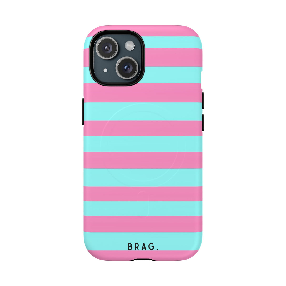 Taffy Stripe MagSafe Tough Phone Case — Magnetic Protective Cover