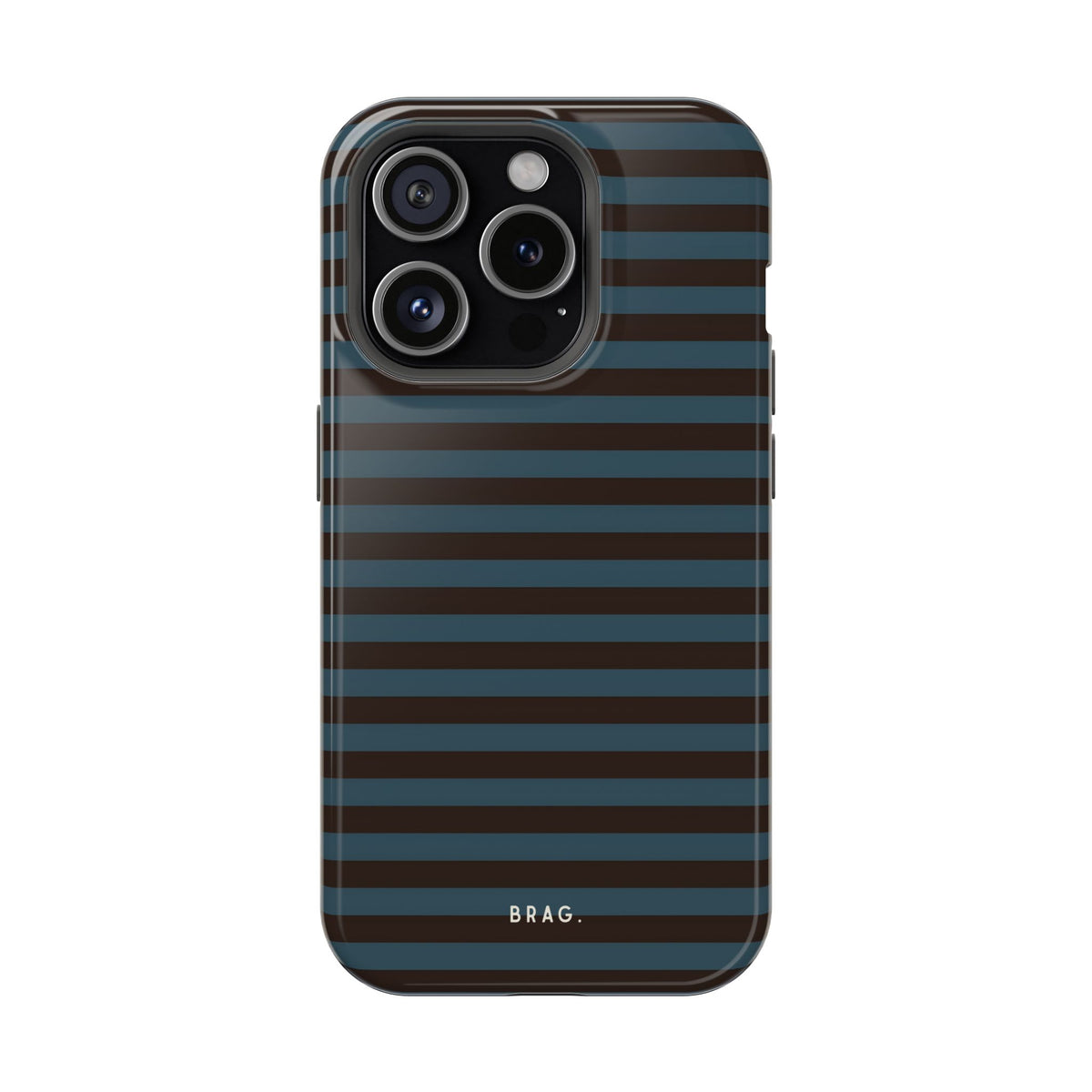 Seaside Stripe Magnetic Impact-Resistant Phone Case