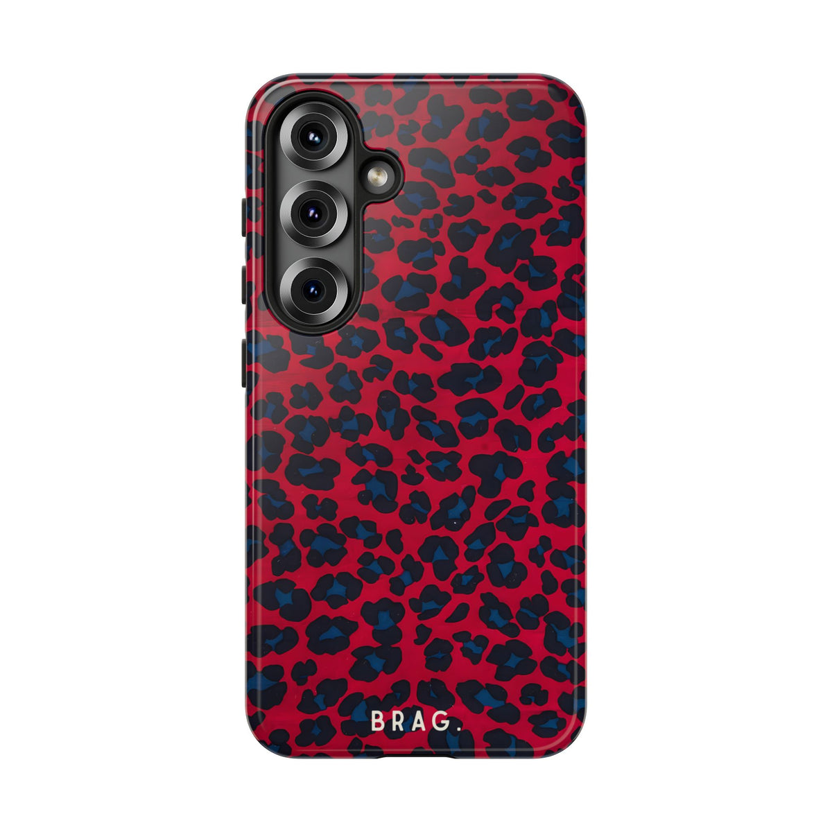 Red Flag Tough Phone Case – Shockproof Protective iPhone Cover