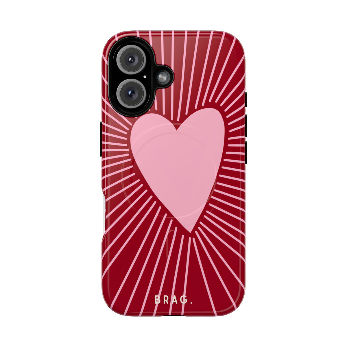 Heart Rush MagSafe Tough Phone Case — Magnetic Protective Cover