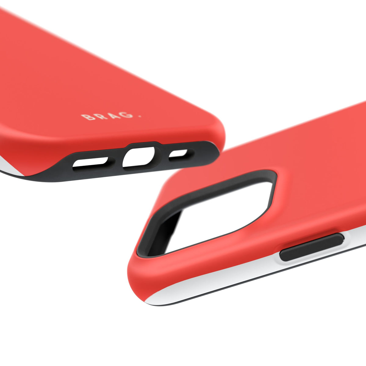 Brag Red Magnetic Impact-Resistant Phone Case