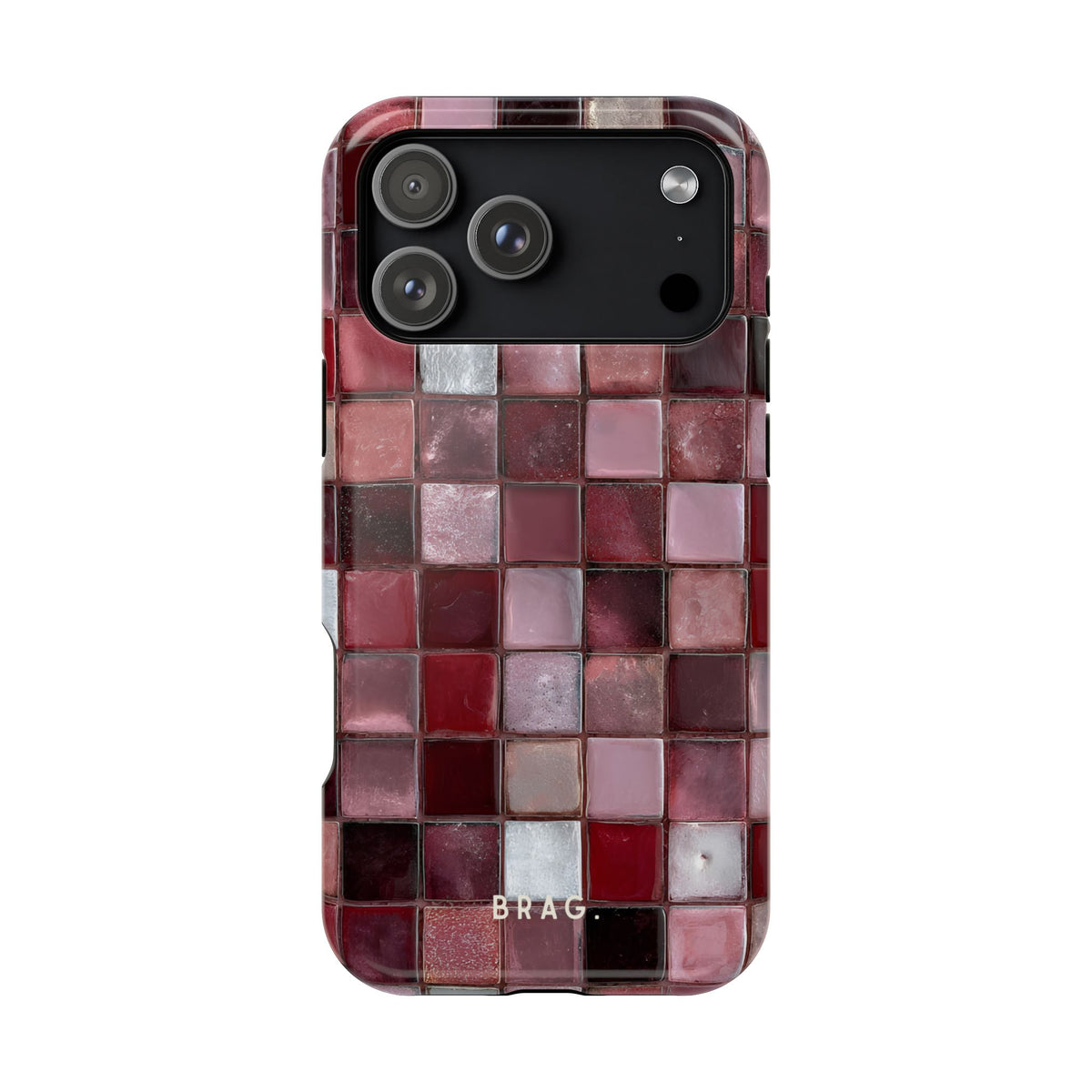 Cherry Tile Magnetic Impact-Resistant Phone Case