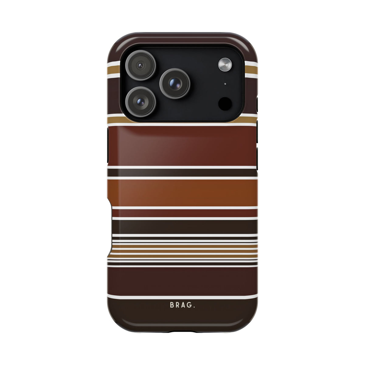 Cocoa Line Magnetic Impact-Resistant Phone Case