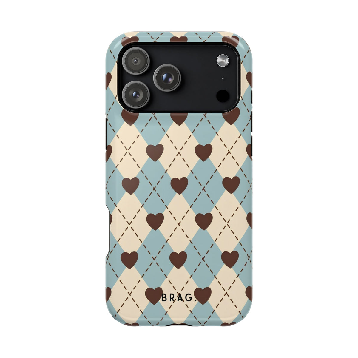 Sweetheart Plaid Magnetic Impact-Resistant Phone Case