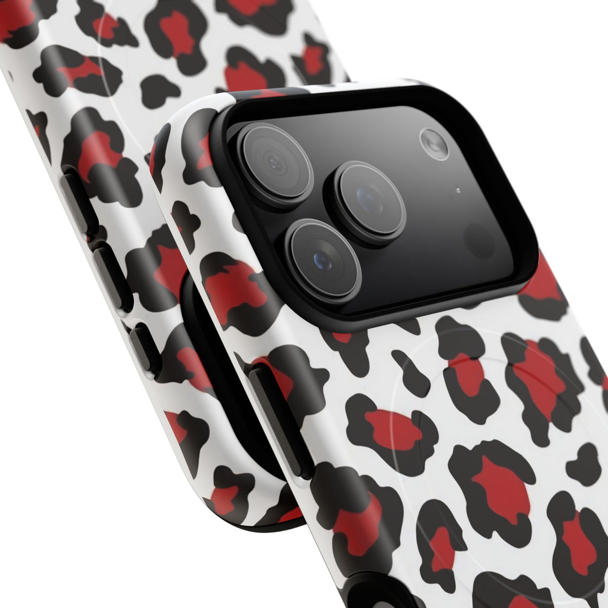 Leopard Kiss MagSafe Tough Phone Case — Magnetic Protective Cover