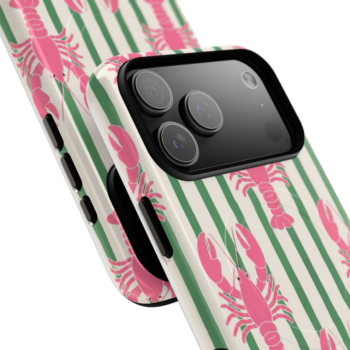 Pink Catch MagSafe Tough Phone Case — Magnetic Protective Cover