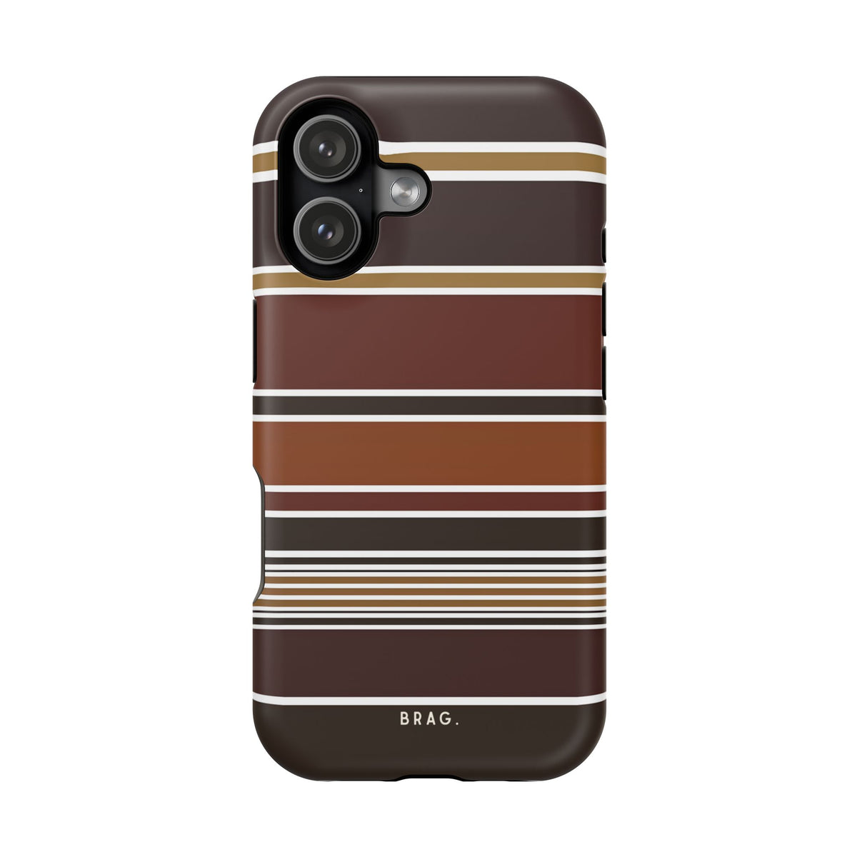 Cocoa Line Magnetic Impact-Resistant Phone Case