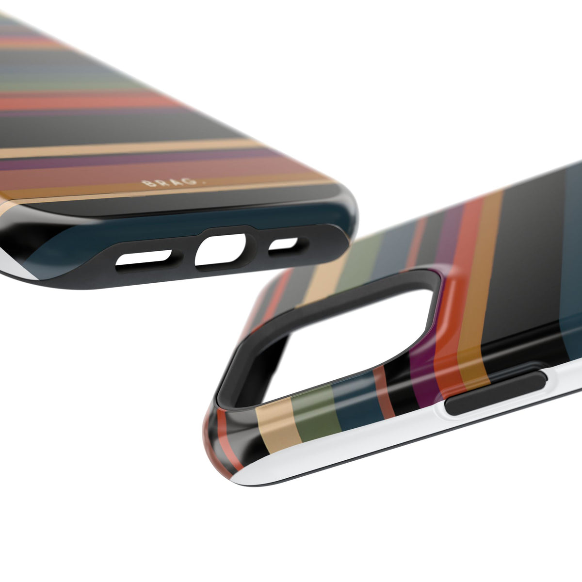 Market Stripe Magnetic Impact-Resistant Phone Case