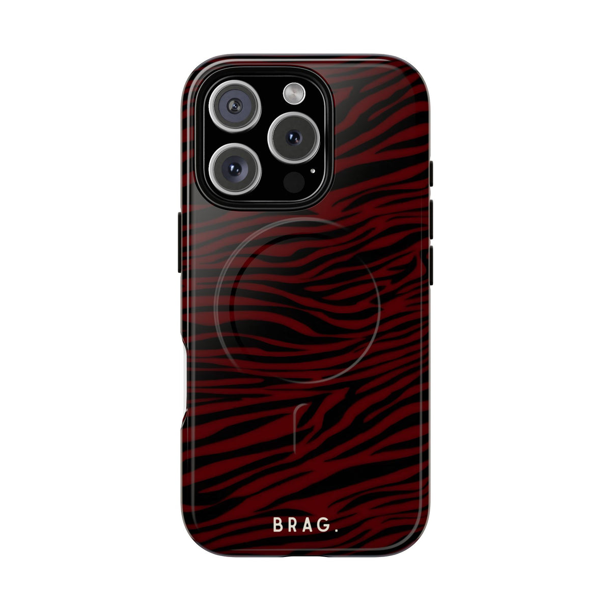 Red Hot MagSafe Tough Phone Case — Magnetic Protective Cover