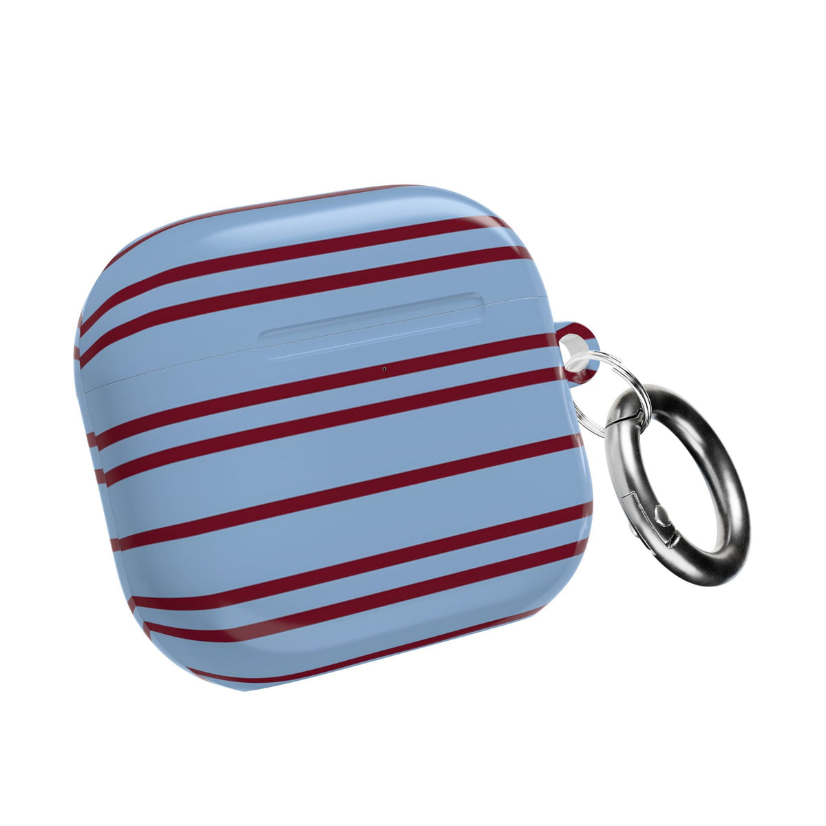 Nautical Stripe AirPod Case – Slim Protective Charging Case