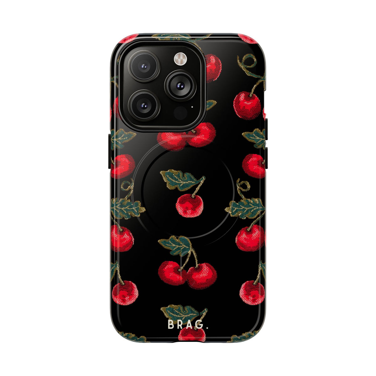 Cherry Bomb MagSafe Tough Phone Case — Magnetic Protective Cover